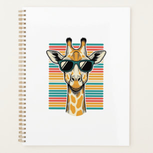 Lunettes de soleil girafe vintage vecteur rayure r