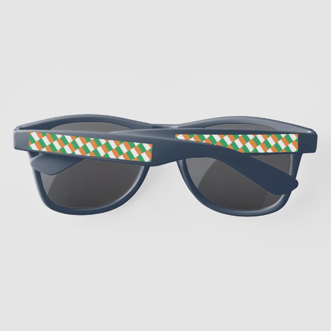 Lunettes De Soleil IRLANDE DRAPEAU Saint Patrick's Day Patriotic (Dos)