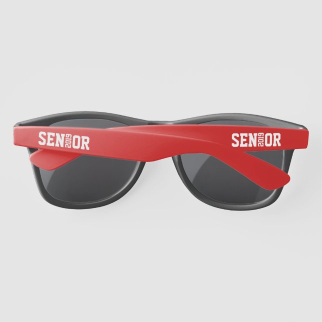 LUNETTES DE SOLEIL LETTRE GRADETTE MODERNE BÂTIMENT PRINCIPAL (Dos)