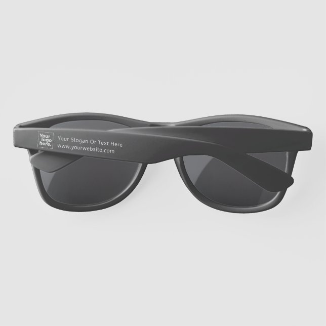 Lunettes De Soleil Logo d'entreprise moderne sur mesure (Dos)