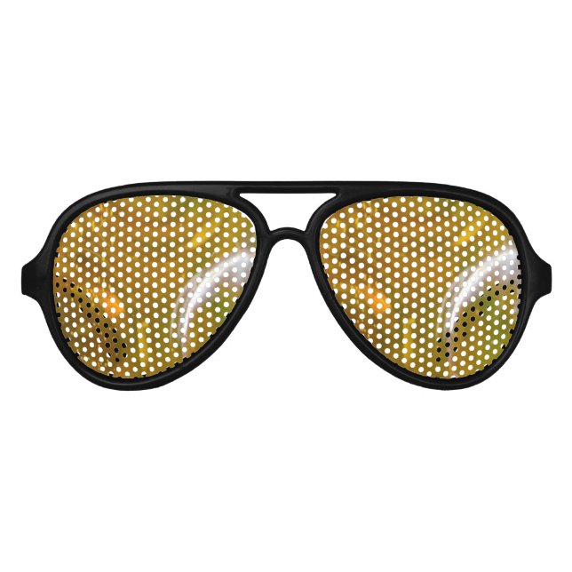 Lunettes de soleil lunettes de bière Aviateurs noi (Devant)