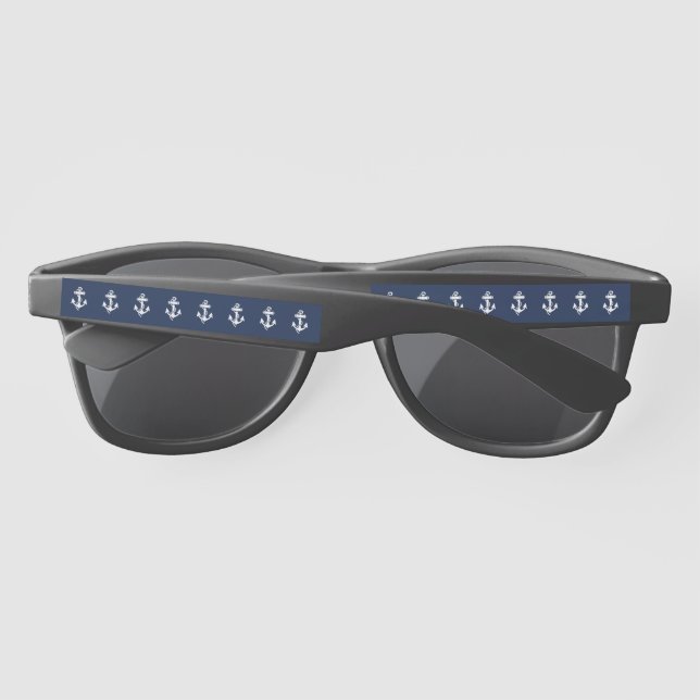 Lunettes De Soleil Marine Ancre marine marine Mariage océanique moder (Dos)