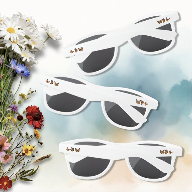 Lunettes De Soleil Monarque Butterflies (Créateur téléchargé)
