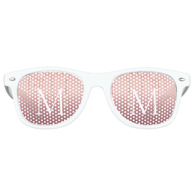 Lunettes de soleil Monogram Rose Gold Blush Partie (Devant)