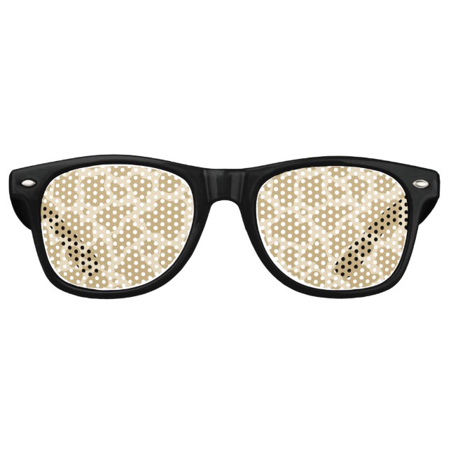 Lunettes de soleil Motif Retro Arrière - plan (Devant)