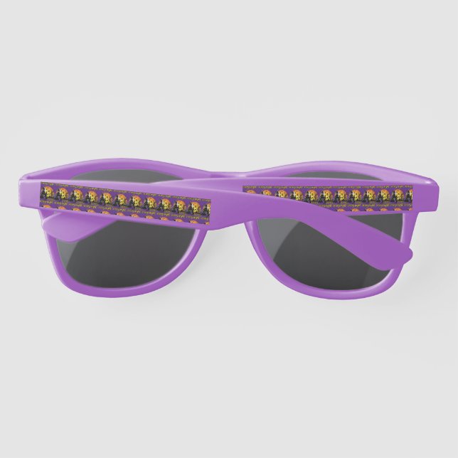 Lunettes De Soleil Nuit d'Halloween effrayant (Dos)
