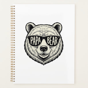 Lunettes de soleil Papa Ours Tête d'ours Conceptio