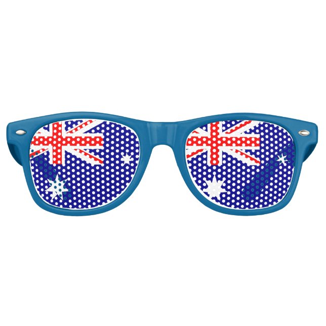 Lunettes de soleil Party Shades - drapeau australi (Devant)