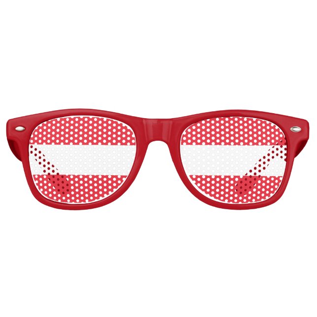 Lunettes de soleil Party Shades - drapeau de l'Aut (Devant)