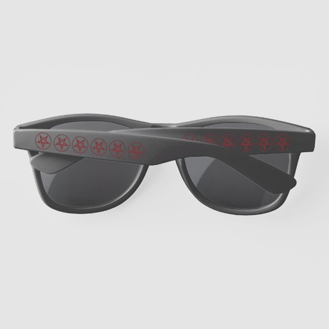 Lunettes De Soleil Pentagram Red Devil (Dos)