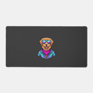 Lunettes de soleil pour chien mignon Art néon rétr