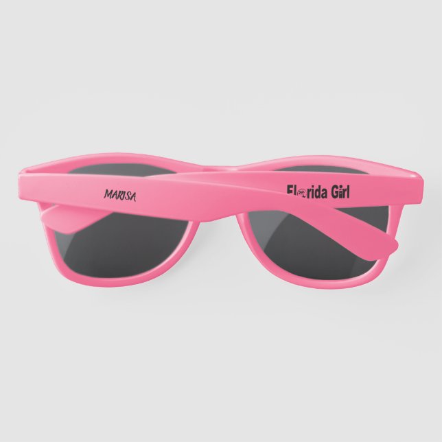 Lunettes de soleil pour fille en Floride (Dos)