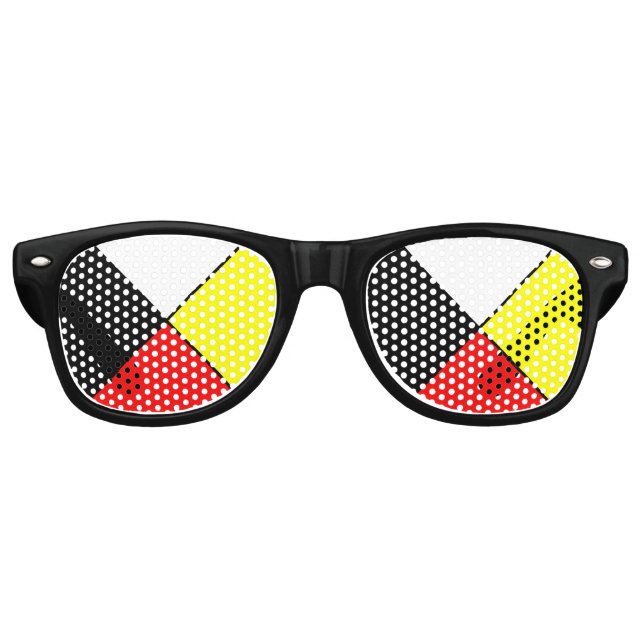 Lunettes de soleil pour roue de médecine (Devant)