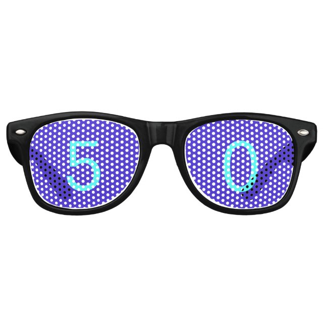 Lunettes de soleil Purple Blue Party (Devant)