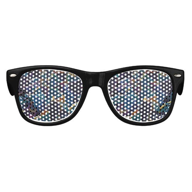 Lunettes de soleil rétro à l'huile (Devant)