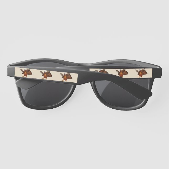 Lunettes De Soleil SlipperyJoe's Thanksgiving gobble responsibly live (Dos)