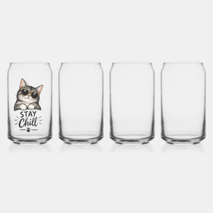 Lunettes de soleil Stay Chill Cat – Conception pou