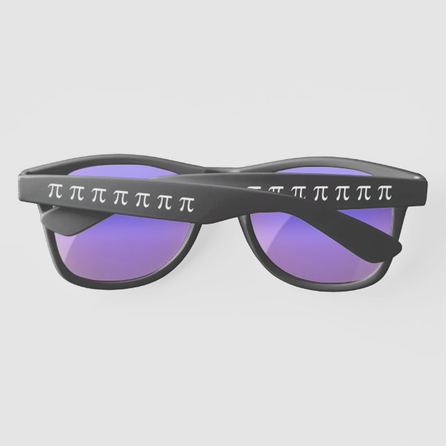 Lunettes De Soleil symbole mathématique pi motif (Dos)