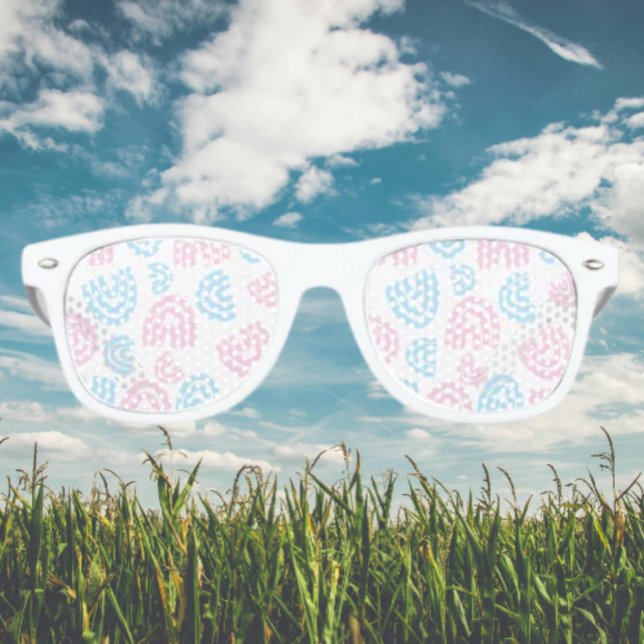 Lunettes de soleil Trans Pride Lens Eyepster Party (Créateur téléchargé)