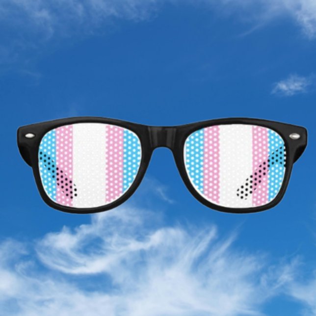 Lunettes de soleil Trans Pride Lens Party (Créateur téléchargé)