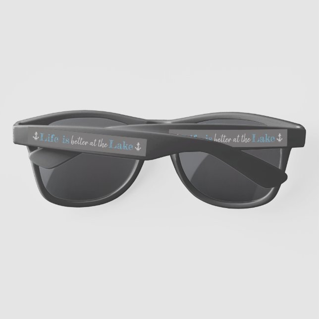 LUNETTES DE SOLEIL UNE VIE AMUSANTE AU LAC | (Dos)