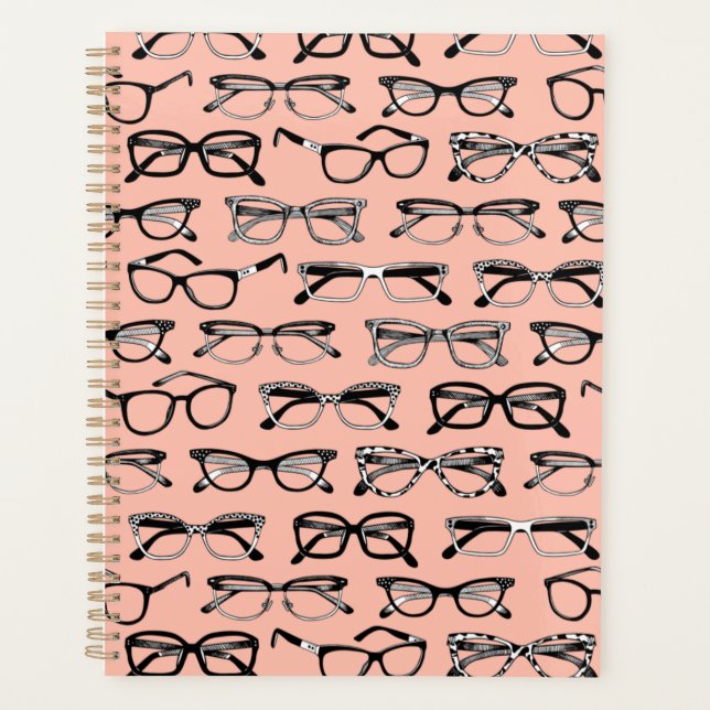 Lunettes de vue rose pâle, Lunettes de vue, Vêteme (Devant)