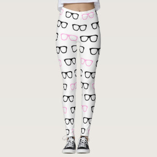 lunettes geeky rose geek leggings