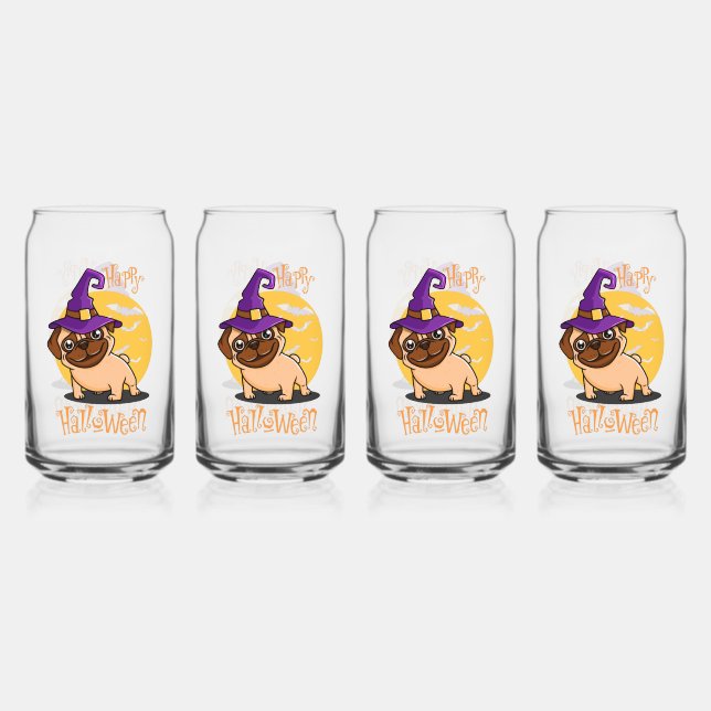 Lunettes Halloween Puggy (Recto)