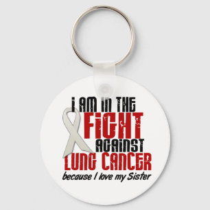 Lung Cancer IN THE FIGHT 1 Sister Schlüsselanhänger