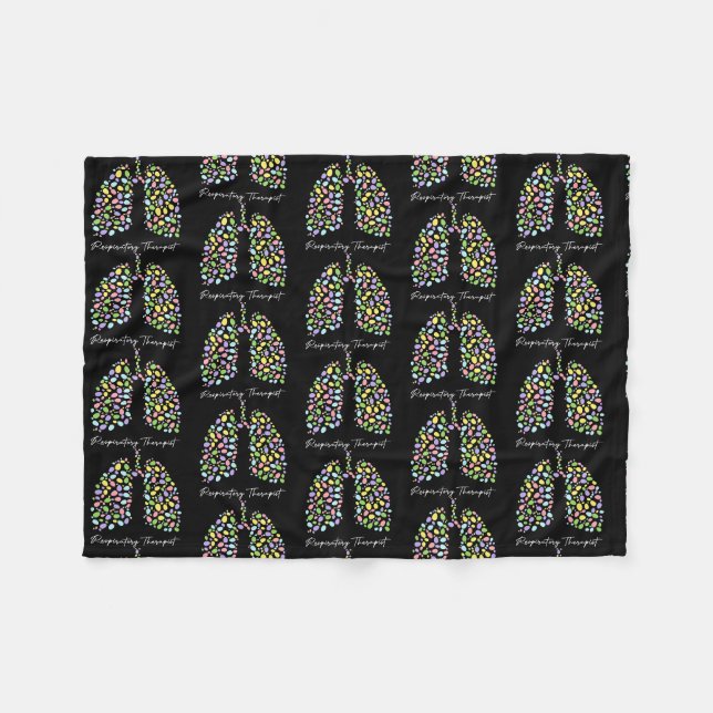 Lung Happy Fleecedecke (Vorderseite (Horizontal))