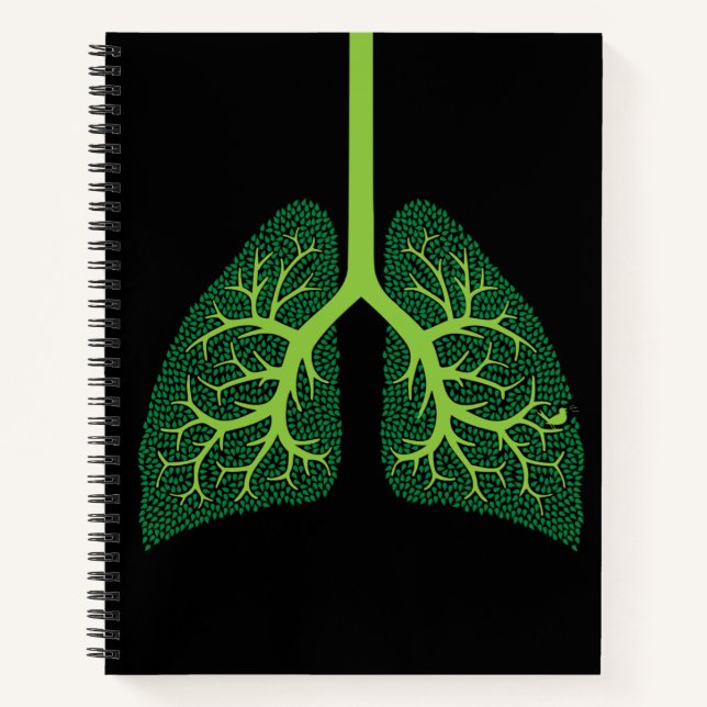 Lung Tree Notizbuch (Vorderseite)