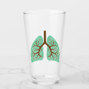 Lungen-Baum Glas