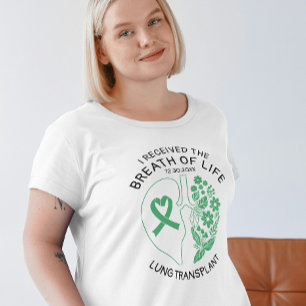 Lungen-Transplantat Floraler Atem des Lebens Benut T-Shirt