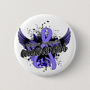 Lungenbluthochdruck-Bewusstsein 16 Button
