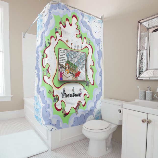 Lungenkraut | Neuer Job Duschvorhang (Beispiel)