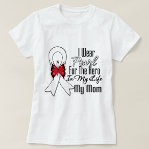 Lungenkrebs-Band-Held meine Mamma T-Shirt