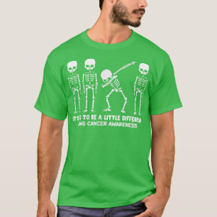 Lungenkrebs-Bewusstsein Es ist okay, ein bisschen T-Shirt
