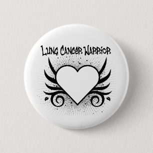 Lungenkrebs-Krieger Button