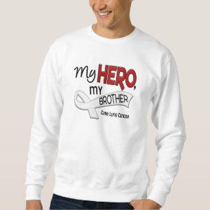 Lungenkrebs MEIN HELD MEIN BRUDER 42 Sweatshirt