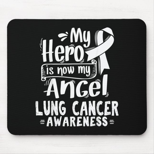 Lungenkrebs Mousepad (Vorne)