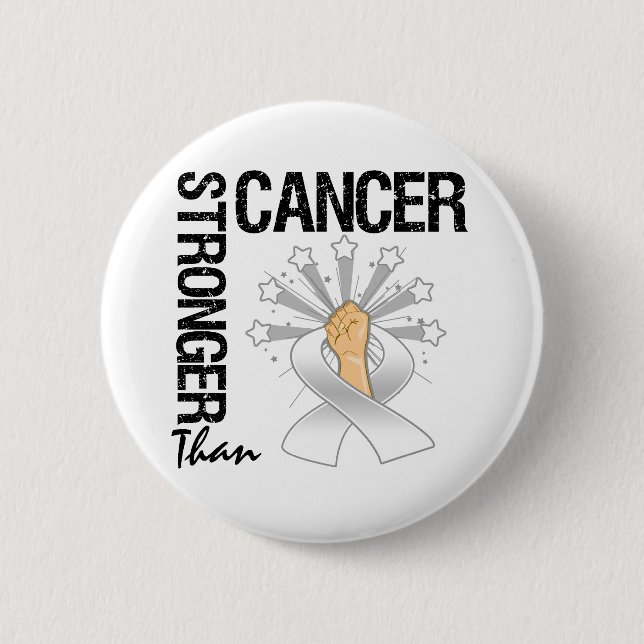 Lungenkrebs - Stärker als Krebs Button (Vorderseite)
