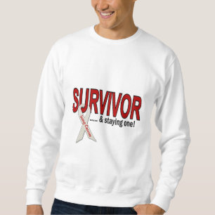 Lungenkrebs-Überlebender Sweatshirt
