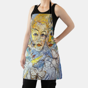 Lunis, Unendlichkeit Punkte nach Francis Picabia Schürze