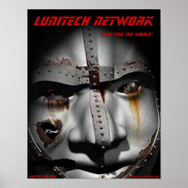 Lunitech Network Poster (Vorne)