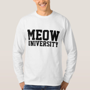 L'UNIVERSITÉ MIAOU, T-shirts CHAT DRÔLE
