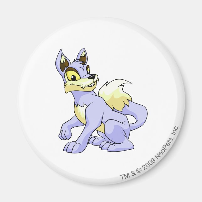 Lupe Blue Magnet (Vorne)