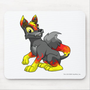 Lupe Feuer Mousepad