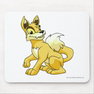 Lupe Gelb Mousepad