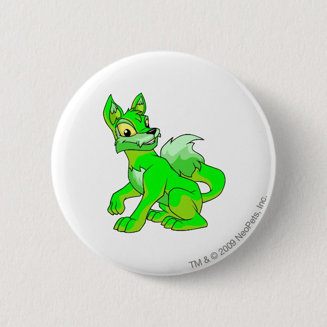 Lupe Glühen Button (Vorderseite)