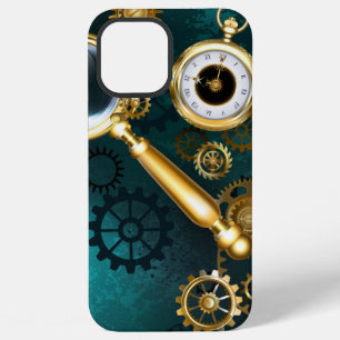 Lupe im Steampunk-Stil iPhone 12 Pro Max Hülle